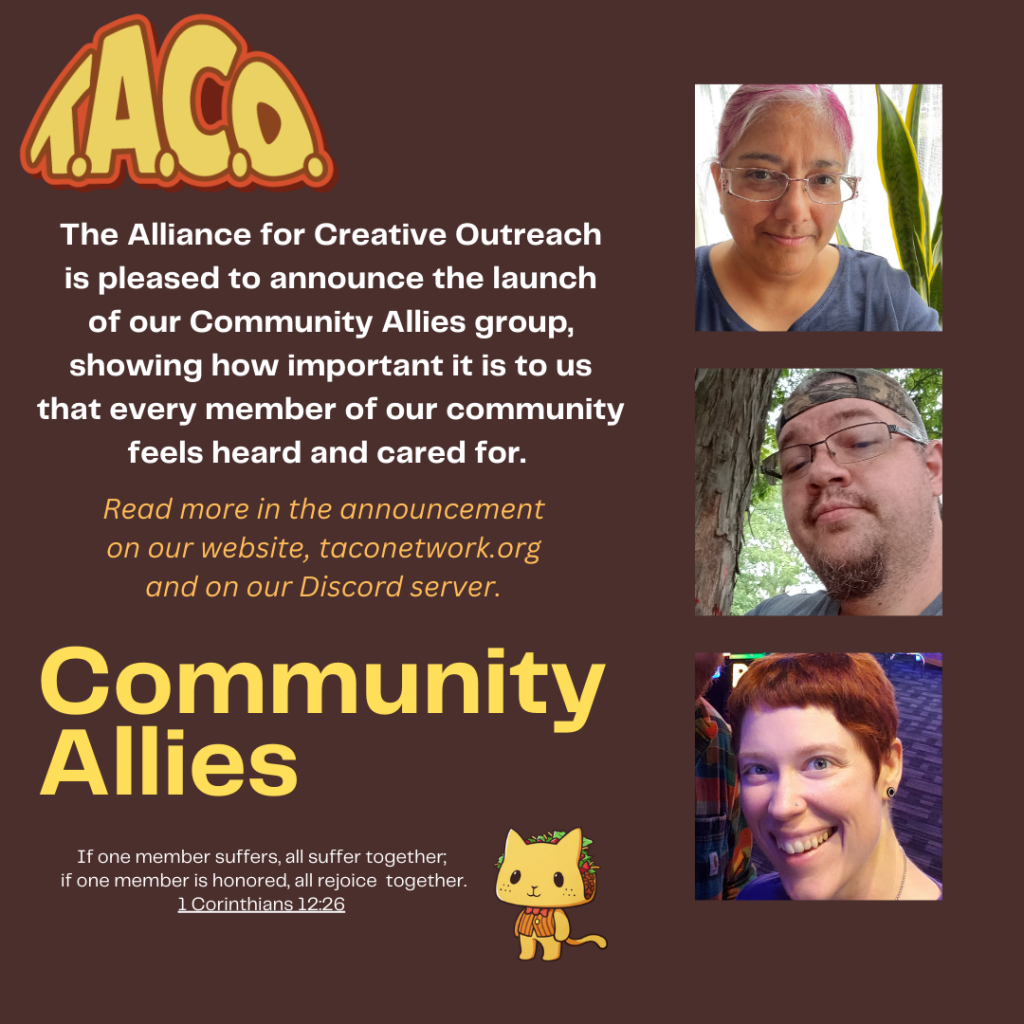 TACO’s Community Allies Announcement – TACO Network